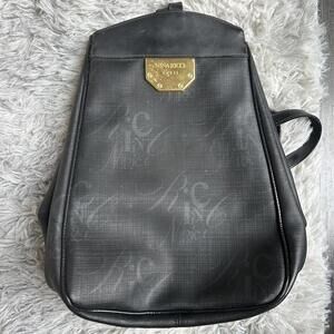 Vintage Nina Ricci Paris Leather Backpack